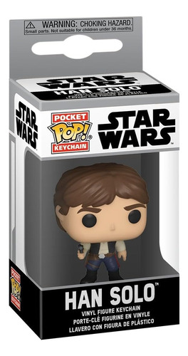Funko Pop! Keychain Llavero Star Wars Han Solo Original
