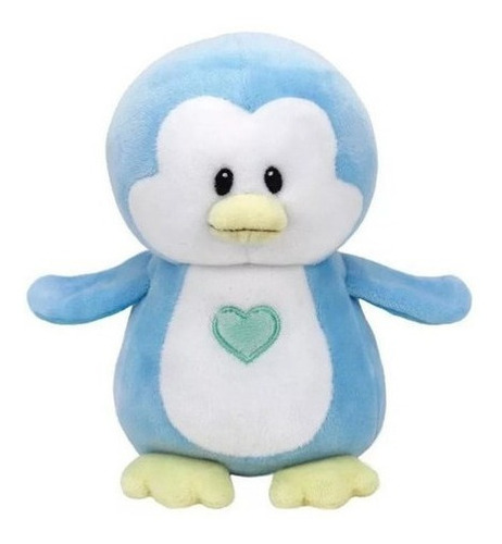 Pinguim Azul Pelúcia Ty Baby Twinkles 18 Cm Dtc