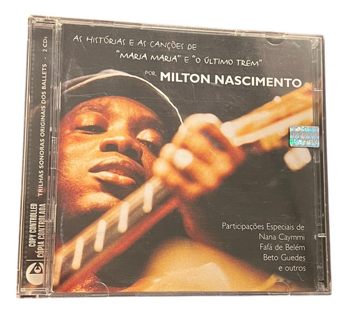 Cd Duplo Milton Nascimento Maria Maria Ultimo Trem Estandar
