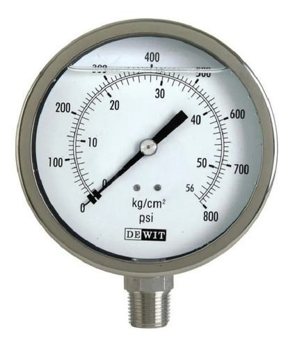 Manómetro Dewit 2000ssv/115 Con Calibración