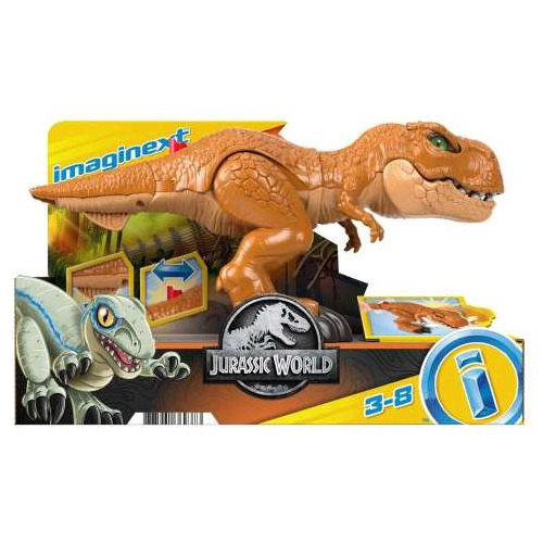 Dinosaurio Tyranosaurio Rex Acción De Combate De Imaginext 