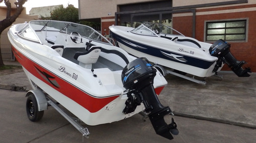 Lancha Open 3v Bianca 510 Power Tec 40 Hp Nautica Milione 6