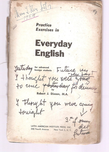 Practice Ecercises In Everyday English Dixon (sin Tapas)