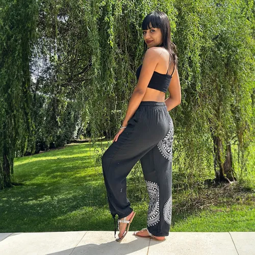Pantalon bambula 2025 mujer