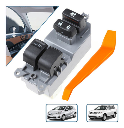 Kg Sroje Control Maestro Vidrios Para Toyota Highlander