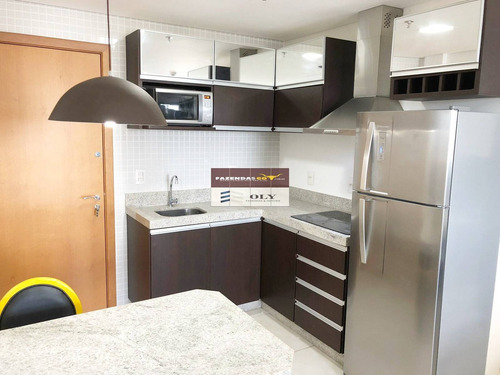 Imagem 1 de 3 de Flat Mobiliado - Impecável No Jardim Goiás ! Vista Para O Flamboyant ! - 417
