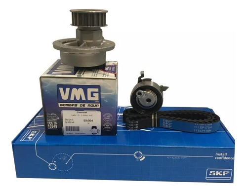 Kit Distribución Skf + Bomba De Agua Vmg Prisma 1.4 8v Todos