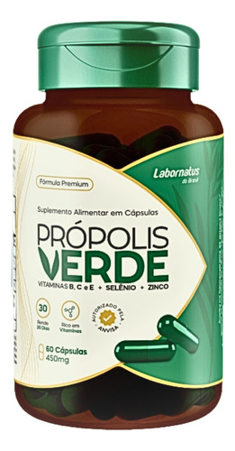 Própolis Verde 450mg Vit C, D3, Zinco Selênio + Imunidade