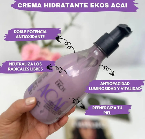 Crema Corporal Acai + Crema De Manos 40g Açaí