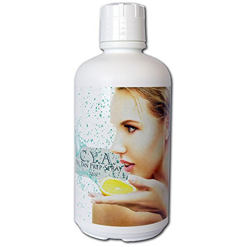 Cya Pre Tan Sunless Airbrush Spray Tanning Prep Spray 64oz (