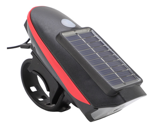 Faro Delantero Solar Para Bicicleta, 3 Modos, Resistente Al