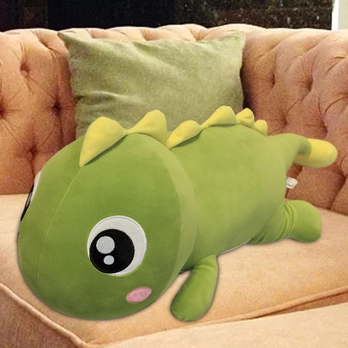 Almohada Suave Del Coche De La Muñeca De Espalda Amarilla