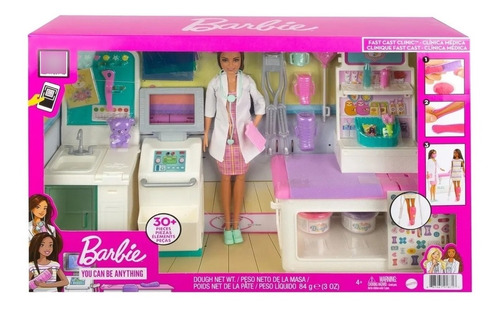 Set De Juego Barbie Careers Clínica Médica Incluye Muñeca