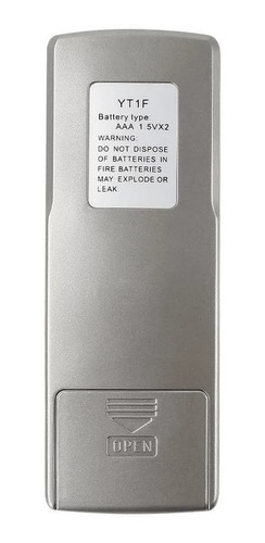 Control Remoto Minisplit Modelo Mírage Absolut X Yt1f