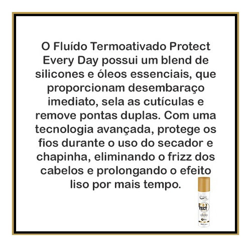 Fluído Para Escova Termoativado Protect Every Day 200ml