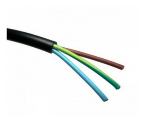 Imagem 2 de 2 de Cabo Pp 3x1 Mm Preto Bobina 1000 Metros