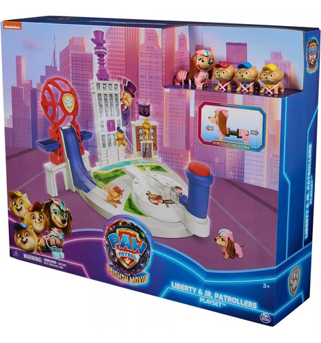 Paw Patrol Set La Superpelícula, Liberty & Jr. Patrollers