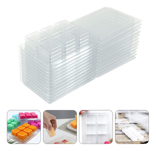 Caja De Embalaje Tipo Blíster Cube Molds Para Chocolate, 50