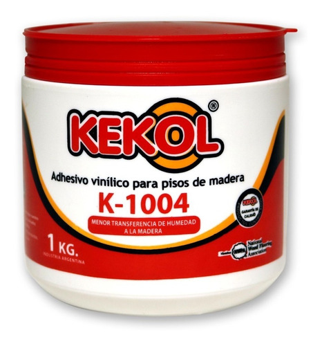 Imagen 1 de 4 de Adhesivo Pisos Madera Base Acuosa Kekol K1004 1k Cuotas
