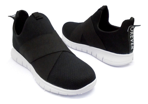 Imagen 4 de 6 de Zapatillas Deportivas Mujer Liviana Elastico Cruzado Friends
