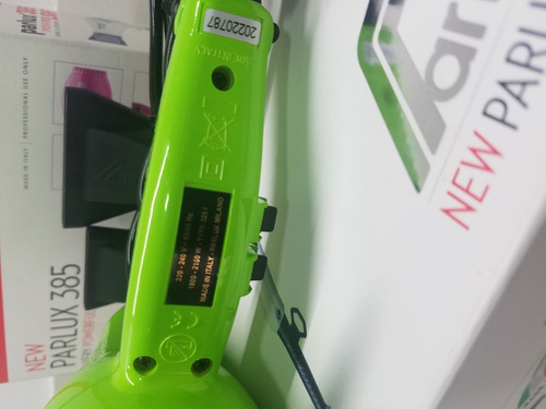 Nuevos Parlux 385 Power Light Italiano (originales No Copia)