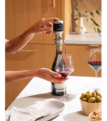 Aervana Aerador Y Dispensador De Vino Eléctrico 750 Ml