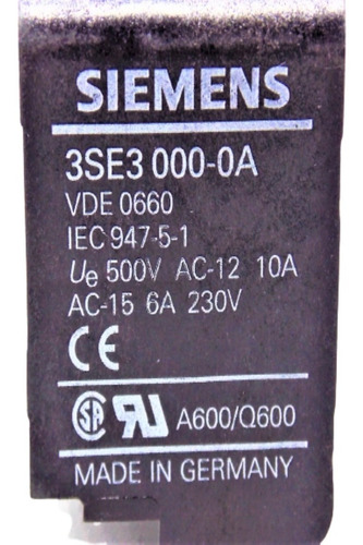 Block Siemens 3se3 000-0a