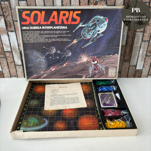 Antigo Jogo De Tabuleiro Solaris - Grow 1980 (Usado)