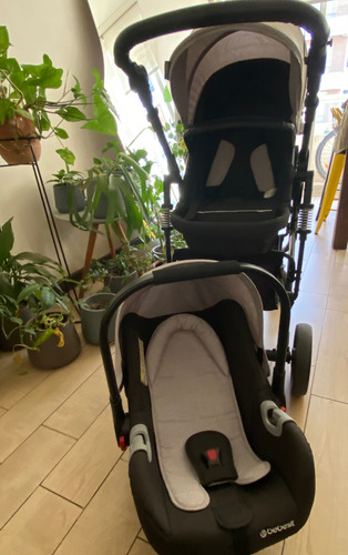Coche Cuna Travel System Explorer Lx Gris Bebesit (Usado)