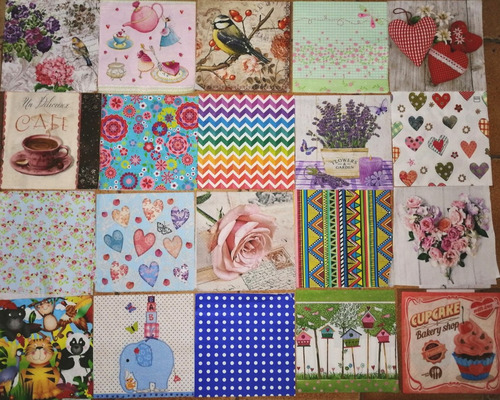 Caja De Te Madera Decorada