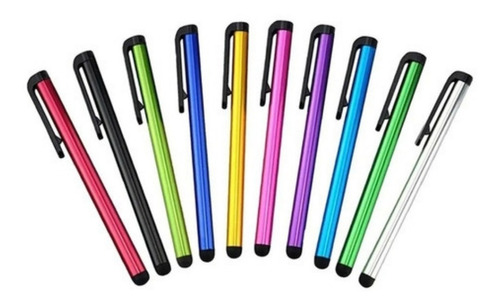 Imagen 2 de 6 de Lapiz Tactil Spen Aluminio Compatible Con Celulares Tablets