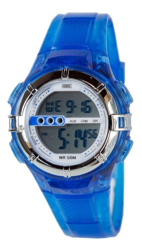 Reloj John L. Cook Mujer Niño/a Digital Sport 9471/2/3/4/5 Malla Azul