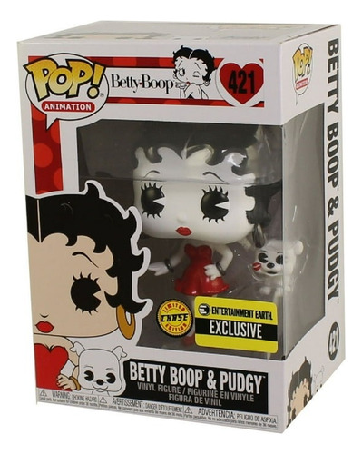 Funko Pop Betty Boop W Pudgy Chase
