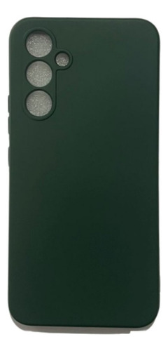 Capa Capinha Case Aveludada Compatível Para A14 6.6 5g Cor Verde Militar Para A14 5g 6.6