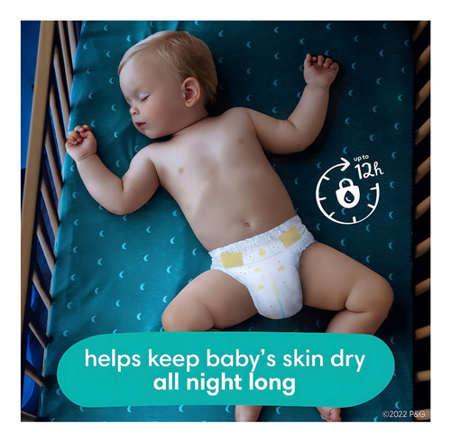 Pañales Pampers Overnight, Etapa 5,88 Pañales Género Sin género Talla 6