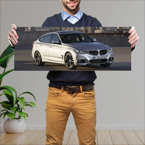 Cuadro 30x80cm Auto 2013 Bmw 3 Series Gran Turis 32