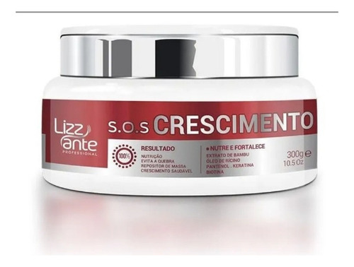 Shampoo E Máscara Sos Crescimento Combate Queda De Cabelo