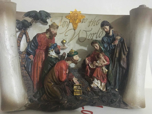 Nacimiento Importado Comprado En Usa De 27cm X 18cm