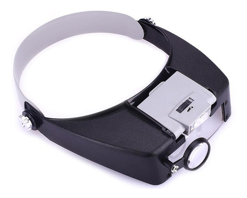 Cabeça De Joalheiros Ajustáveis Headband Lupa Iluminada