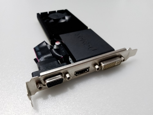 Placa Video G 210 Geforce Pcyes + Cabo Hdmi Placa Seminova