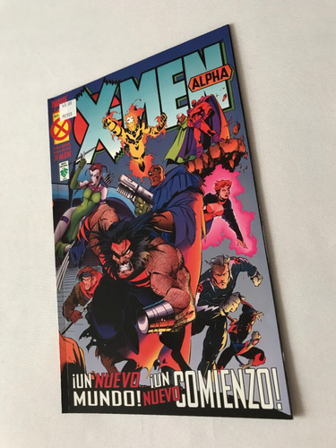 Los Hombres X X-men Alpha Marvel Comics Vid 2002 Scott Lobde (Usado)