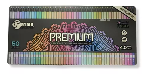 Colores Pastel Tryme Premium 24pza - DIBUJO TÉCNICO MAZATLÁN