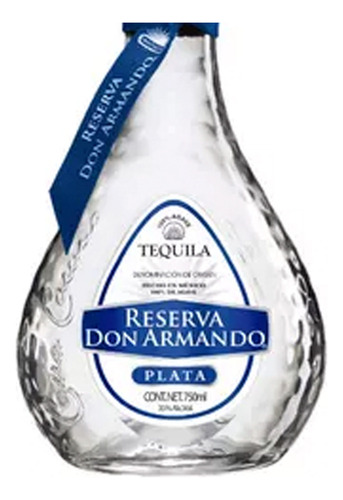 Pack De 6 Tequila Don Armando Reserva Plata 750 Ml