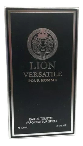Perfume Marca Ebc Para Hombre Lion Versatile Black 100ml