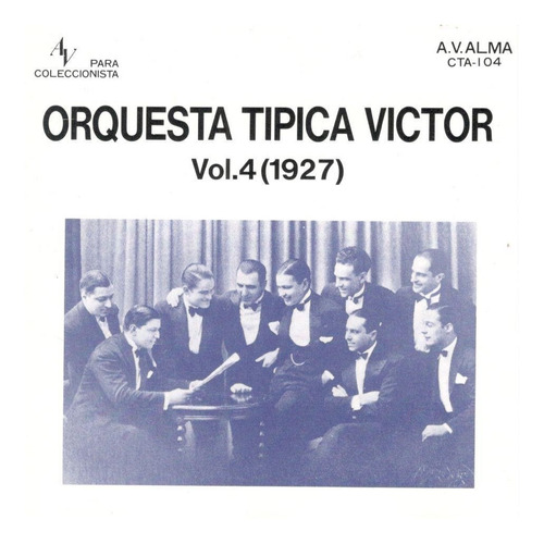 Cd Japonés Orquesta Típica Víctor - Vol. 4 (1927)
