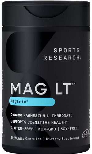 Mag Lt. Treonato Magnesio X 2000 Mg X 90 U. Salud Cogniyiva.