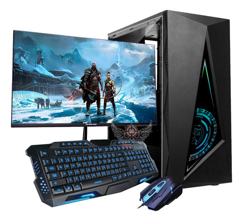 Pc Gamer Completo Barato Com 16gb Ssd 560gb / Kit Monitor