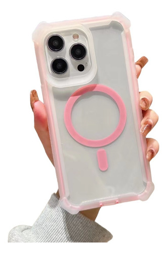 Funda Para iPhone Uso Rudo Defender 2 En 1 Con Magsafe