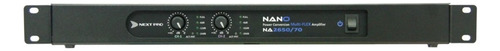 Amplificador De Potência 1200w Na 2650/70 Next Pro Cor Preto