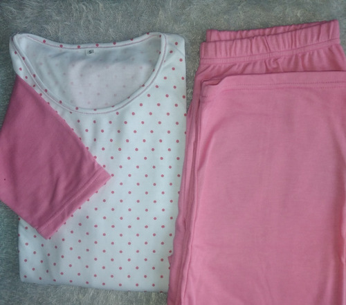 Pijama Pantalón Y Blusa Manga Larga